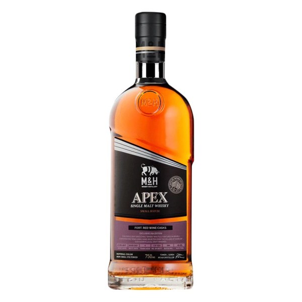Milk & Honey Apex 4 Year Old Fortified Red Wine Cask Single Malt Whisky