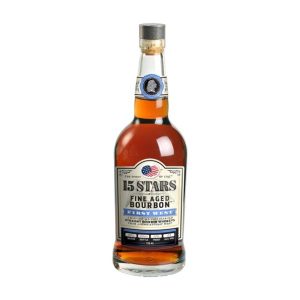 15 Stars First West Straight Bourbon Whiskey